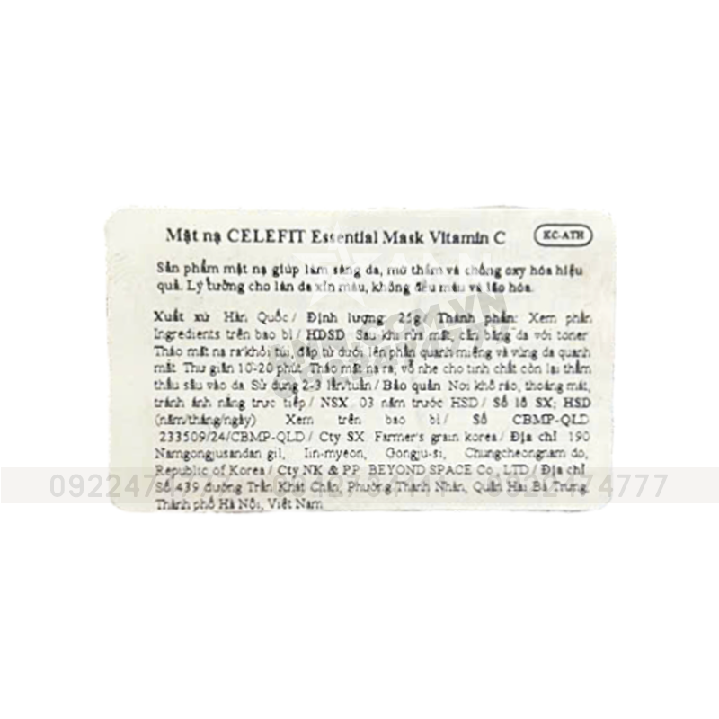 25698_khung-tem_20241111111746-1.png Mặt Nạ Dưỡng Da Celefit Essential Mask Hộp 10 Miếng - MNDDCEM