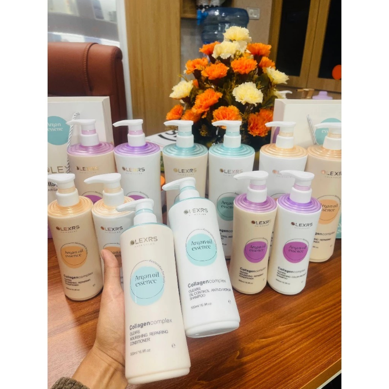 25700_phu-nee-photoroom-1_20241111100607-1.png Combo Gội Xả Collagen Olexrs Argan Oil Essence Màu Xanh 500ml - Phiên Bản Mới 2024 - CGXCOMX
