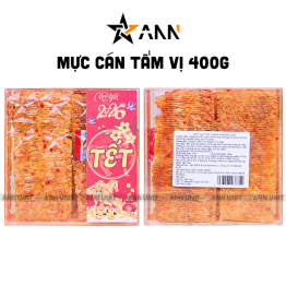 Hộp Mực Cán Tẩm Vị Ngôi Sao Lớn 400G Hộp Quà Tết 2026 - MCTVHNSL400