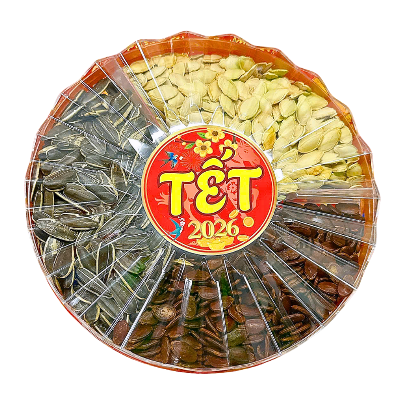 Nguồn sỉ set Hộp Mix Hạt 3 Vị (Hạt Dưa, Hạt Hướng Dương, Hạt Bí Trắng) Sun Khía 3 Ngăn 300G Hộp Tết Nguồn sỉ set Hộp Mix Hạt 3 Vị (Hạt Dưa, Hạt Hướng Dương, Hạt Bí Trắng) Sun Khía 3 Ngăn 300G Hộp Tết