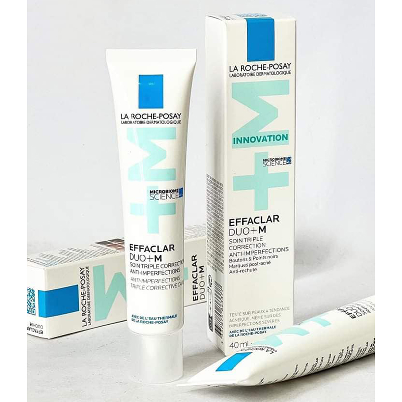Kem Dưỡng Da Giảm Mụn La Roche - Posay Effaclar Duo+M 40ml Phù Hợp Với Da Mụn Kem Dưỡng Da Giảm Mụn La Roche - Posay Effaclar Duo+M 40ml Phù Hợp Với Da Mụn