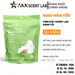 Viên Giặt Xả SCENT LAB 5in1 Nhật Bản Dạng Túi Cao Cấp 30 Viên - 6977239070309
