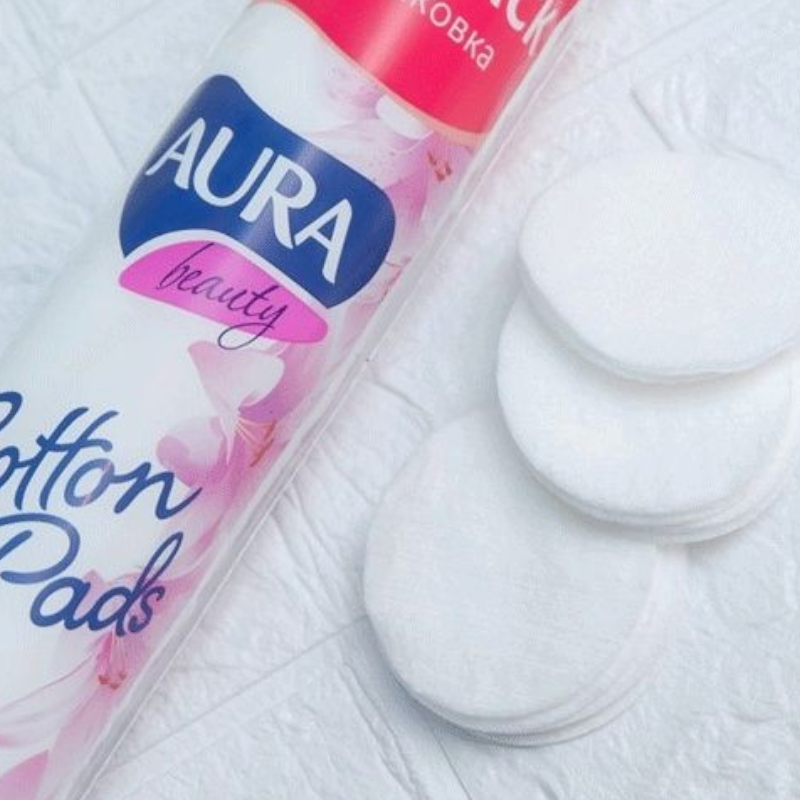 25794_btt-aura-phu-photoroom-6_20241120175309-1.png Bông Tẩy Trang Aura Chất Liệu Cotton Mềm Mại Cho Da 150 Miếng - 4751023290775