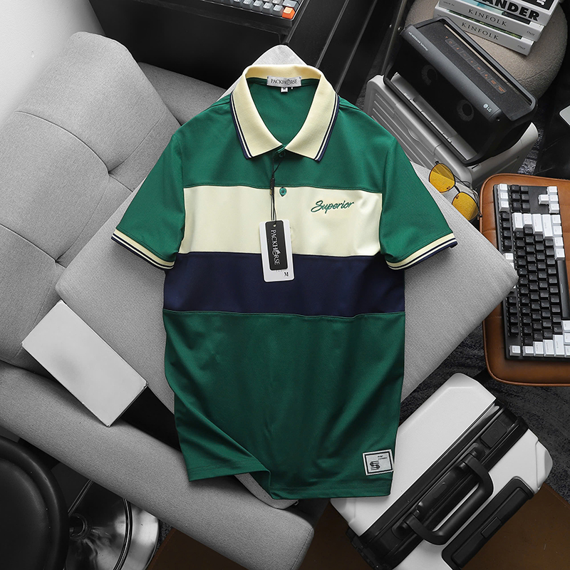 25841_z6080315388341-e11908b1316f6bcb768af26a7f05c38c_20241206103020-1.jpg Áo Thun Nam Cổ Bẻ Pack Horse Thêu Logo Superior Trước Ngực (Có Size 3X) - CS241