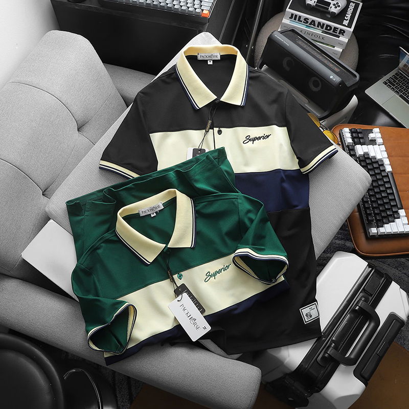 25841_z6080315429584-3d0f108f90567ed62fcce0d06965c0fb_20241206103023-1.jpg Áo Thun Nam Cổ Bẻ Pack Horse Thêu Logo Superior Trước Ngực (Có Size 3X) - CS241