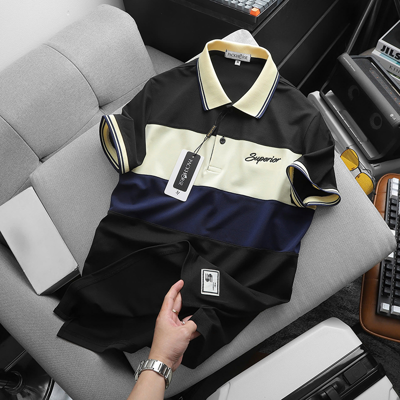 25841_z6080315434556-416dfb649a77857b90bd939332837124_20241206103023-1.jpg Áo Thun Nam Cổ Bẻ Pack Horse Thêu Logo Superior Trước Ngực (Có Size 3X) - CS241