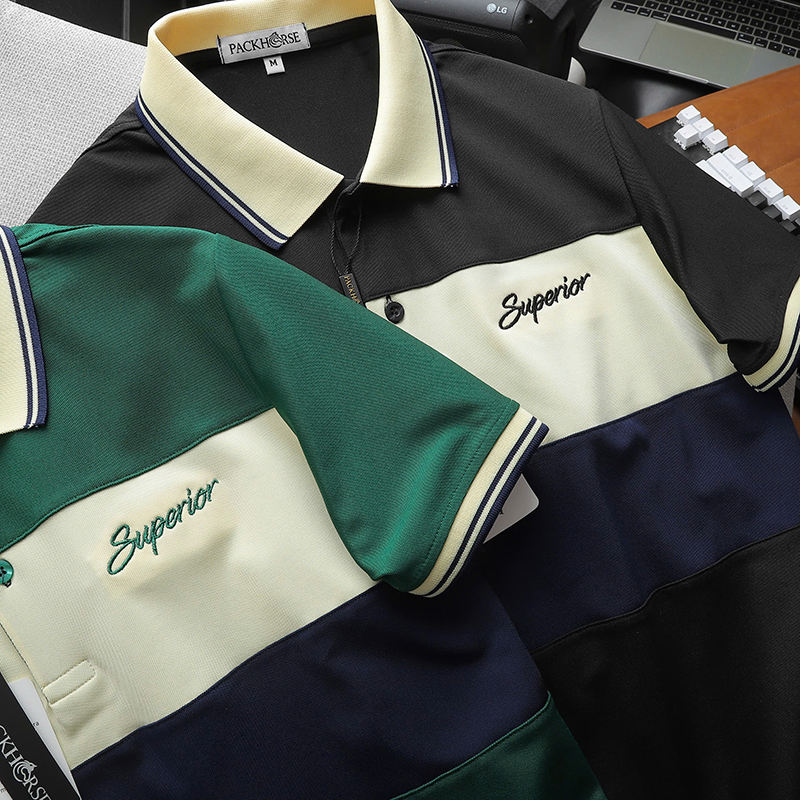 25841_z6080315448690-3e9d5e164e8cd1d588bcc98bdc5ff675_20241206103021-1.jpg Áo Thun Nam Cổ Bẻ Pack Horse Thêu Logo Superior Trước Ngực (Có Size 3X) - CS241