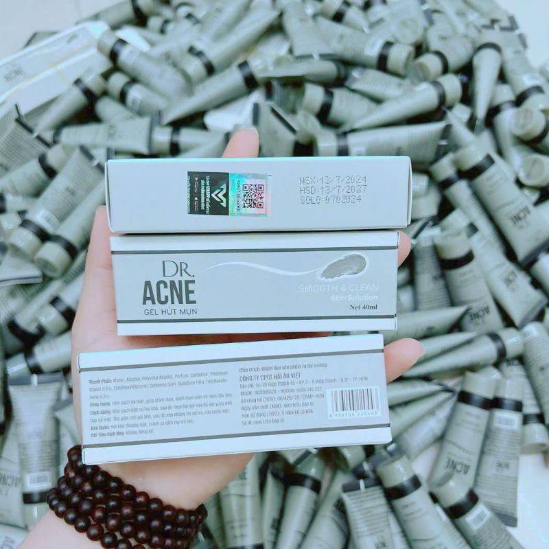 Gel Lột Mụn Đầu Đen Dr.Acne Smooth & Clean 40ml Gel Lột Mụn Đầu Đen Dr.Acne Smooth & Clean 40ml