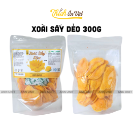Xoài Sấy Dẻo Túi Zip 300g - XSDTZ300