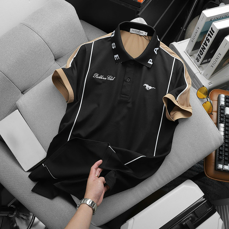 25882_z6123476592645-951128e9a53ac64de2967d85e6a15851_20241214173830-2.jpg Áo Thun Polo Nam Thêu Logo Con Ngựa & Chữ Packhorse Club (Có Size 3XL) - AB528