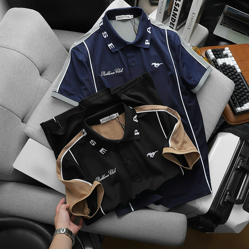 25882_z6123476598013-33f0ace011870f740d7a0db06d74bab7_20241214173830-2.jpg Áo Thun Polo Nam Thêu Logo Con Ngựa & Chữ Packhorse Club (Có Size 3XL) - AB528