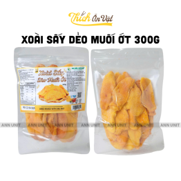 Xoài Sấy Muối Ớt Túi Zip 300g - XSMO300