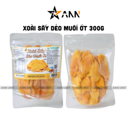 Xoài Sấy Muối Ớt Túi Zip 300g - XSMO300