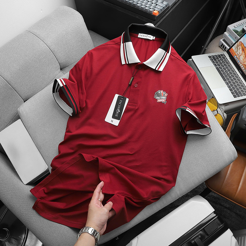 25904_z6160787949859-c6358811550e6e4572b11fd931cd5d9b_20241226093905-4.jpg Áo Thun Polo Nam Phối Sọc In Logo Trước Ngực (Big Size) - CS243