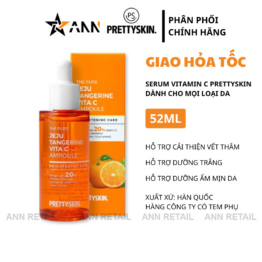 Serum Prettyskin The Pure Jeju Tangerine Vita C Ampoule 52ml - 8809733215208