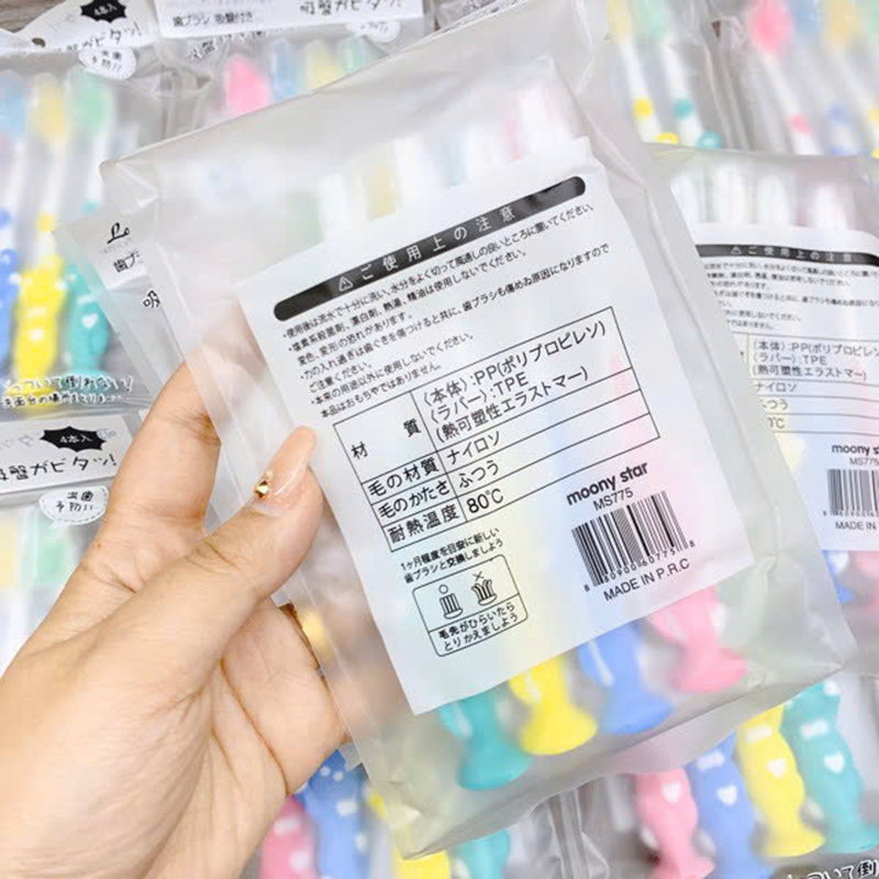 25929_z6219165459215-da9d6f92b658818db251d92411d869c4_20250114142648-3.jpg Set 4 Bàn Chải Đánh Răng - Bàn Chải vệ Sinh Răng Miệng Cho Bé Hình Gấu Và Thỏ Dễ Thương - 4BCDRCB