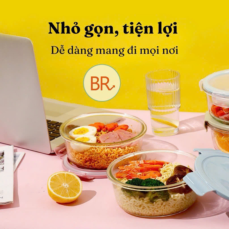 25946_z6219419784648-f66648109c9eb70a53d4e39fc991df3d_20250115115338-2.jpg Set 3 Hộp Đựng Thực Phẩm - Hộp Thuỷ Tinh Tròn 420 - 680 - 950ml - HDTPTT3