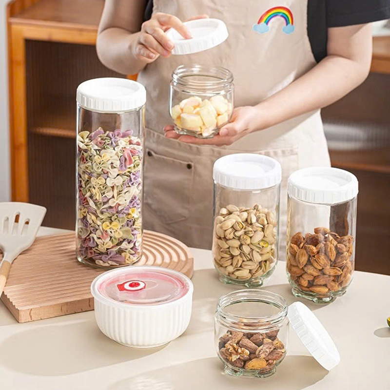 25957_z6219573219798-4d512e958fe787d8422ac294144d9be4_20250116121635-3.jpg Set 5 Hũ Thủy Tinh Đựng Thực Phẩm - Lọ Thủy Tinh Đựng Đồ Khô 450 - 900 - 1400ml - 5LHTT