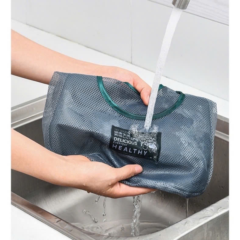 25961_z6219615819363-61b4cae671d42aa66cbacb8414d49c6a_20250116152613-2.jpg Túi Lưới Treo Trái Cây Hành Tỏi Khô - Túi Lưới Mẫu Mới 2 Ngăn Loại To - TLTTC