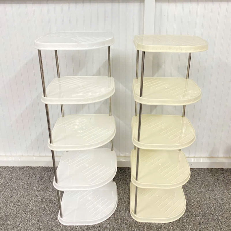 Kệ Để Giày Dép Khung Inox 5 Tầng Dễ Tháo Lắp Kệ Để Giày Dép Khung Inox 5 Tầng Dễ Tháo Lắp