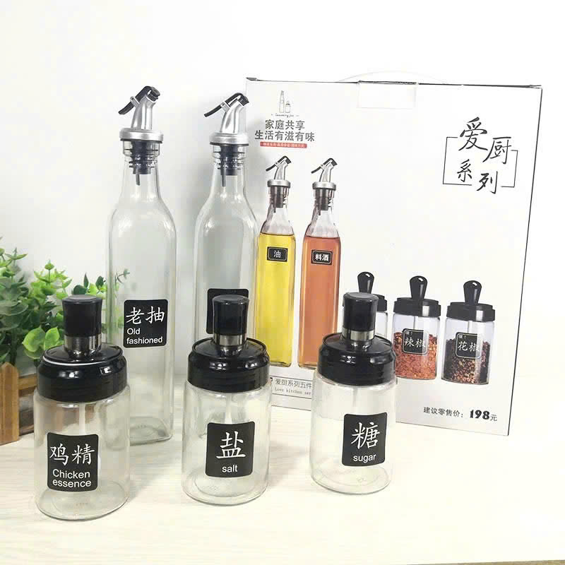 26013_z6238133606821-9ded6573945228e558d4d60b8170aecf_20250120152213-2.jpg Bộ Hũ Lọ Gia Vị Thủy Tinh 5 Món 500ml 250ml 31x5.2cm & 15x6.5cm - BHTT02