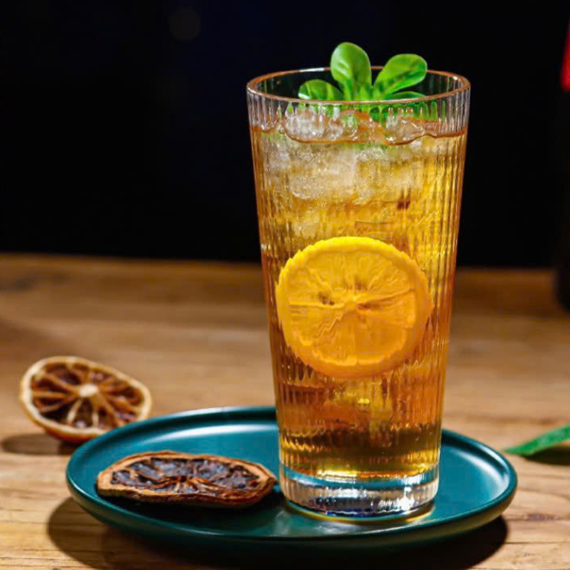 Bỏ sỉ bộ 6 Cốc Thủy Tinh Sọc Cao Sang Trong - Ly Thủy Tinh 333ml 14.3x7.4cm Bỏ sỉ bộ 6 Cốc Thủy Tinh Sọc Cao Sang Trong - Ly Thủy Tinh 333ml 14.3x7.4cm