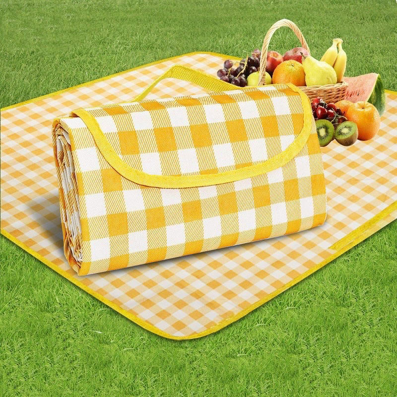 Thảm Dã Ngoại Picnic Size Lớn - Thảm Bạt Caro Chống Thấm Nước 2x2m Thảm Dã Ngoại Picnic Size Lớn - Thảm Bạt Caro Chống Thấm Nước 2x2m