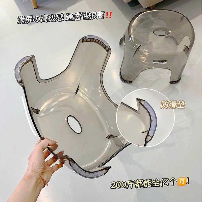 26063_z6251567664510-60efac79eb3460219cbc7a4c9697039e_20250124114443-2.jpg Ghế Đẩu Nhựa Acrylic Trong Suốt Dày Dặn Chống Trượt 30x25x21cm - GHE01