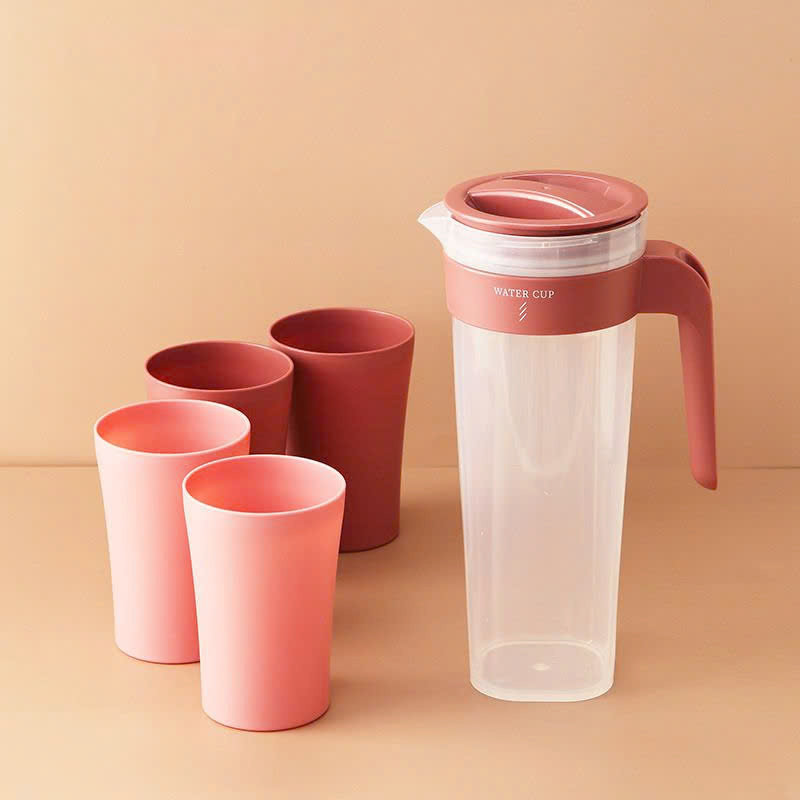 26101_z6251674915368-bf7966a221b69a31e3e25f1042569b52_20250206182652-2.jpg Bình Nước 1L Kèm 4 Ly Tiện Lợi - Bình Nước Bằng Nhựa Cao Cấp - BNK4L01