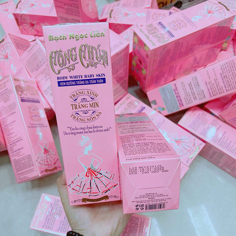 26135_z6347735673220-0ab72e748ef060639dc0ddf230045eb8_20250314153201-2.jpg Kem Dưỡng Thể Body White Baby Skin Công Chúa Bạch Ngọc Liên 250g - Hỗ Trợ Dưỡng Sáng Da - 8936079451264