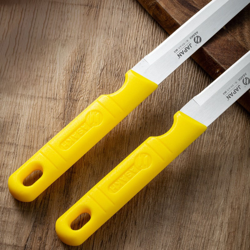 Chuyên sỉ combo 3 Dao Cán Vàng Đầu Nhọn – Tròn - Dao Gọt Trái Cây 22cm Chuyên sỉ combo 3 Dao Cán Vàng Đầu Nhọn – Tròn - Dao Gọt Trái Cây 22cm