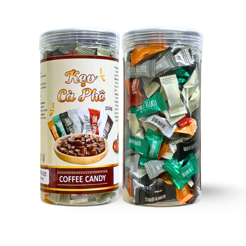 Kẹo Cà Phê Hộp 250g Kẹo Cà Phê Hộp 250g