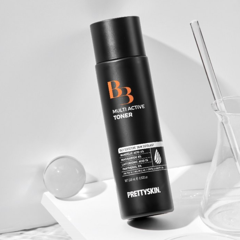Nước Hoa Hồng B3 Multi Active Toner Prettyskin 205ml Nước Hoa Hồng B3 Multi Active Toner Prettyskin 205ml