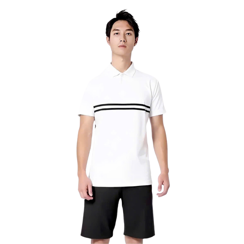 26166_4_20250323172226-2.png Set Bộ Nam Áo Thun Cổ Bẻ Phối Sọc Trước Ngực + Quần Short Thun (Big Size) - SBN143