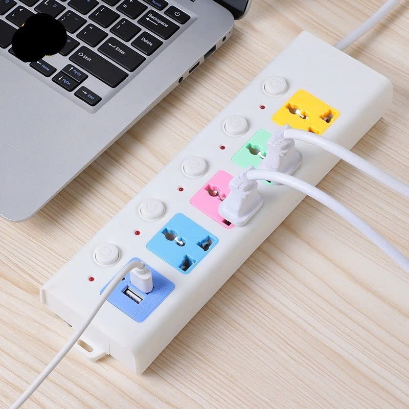 26179_7_20250329130315-1.png Ổ Cắm Điện 4m Đa Năng Kèm Sạc USB - OCD01