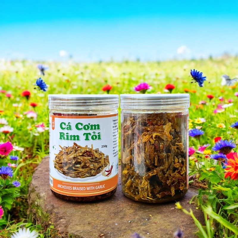 26229_3_20250404174219-5.png Cá Cơm Rim Tỏi Thơm Ngon 250g Hộp - CCRT250G