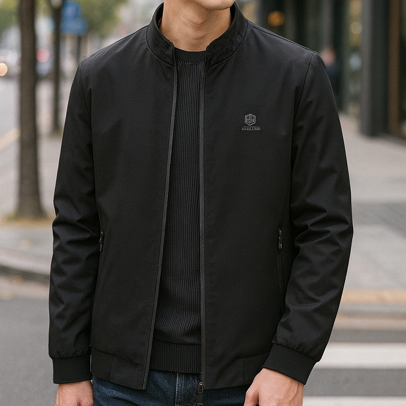 26301_chatgpt-image-11-48-50-21-thg-10-2025_20251021173615-1.png Áo Khoác Dù Nam Cổ Trụ Trong Lót Dù Sọc Có Túi Trong Cao Cấp - AK095