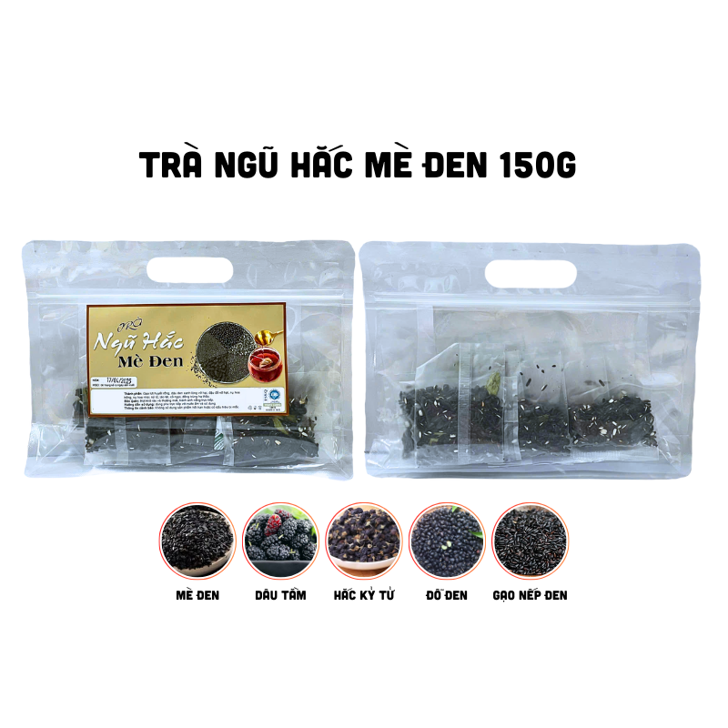26305_tra-ngu-hac-me-den-150g_20250502171916-1.png Trà Ngũ Hắc Mè Đen Túi Zip 150g 10 Gói - TNHMDTZ150G