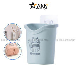 Cốc Dán Tường Đển Bàn Chải Đánh Răng Hokori Việt Nhật - CDBCDR3