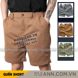 Quần Short Lưng Thun Nam Chất Liệu Lụa Chống Ngăn Dày Dặn Mặc Mát (Size Từ 50-85kg) - QB439