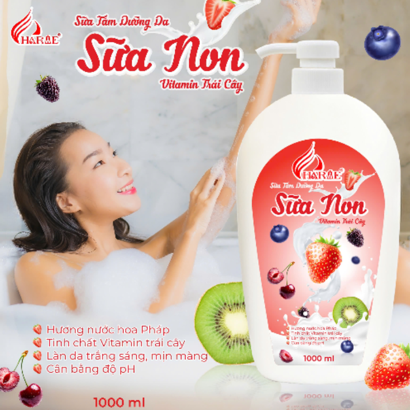 Giá sỉ sữa Tắm Charme Sữa Non Vitamin Trái Cây Hỗ Trợ Cấp Ẩm Dưỡng Sáng Da 1000ml Giá sỉ sữa Tắm Charme Sữa Non Vitamin Trái Cây Hỗ Trợ Cấp Ẩm Dưỡng Sáng Da 1000ml
