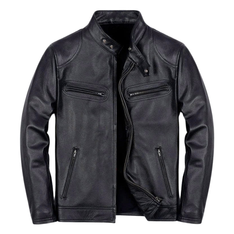 26424_4_20250607180955-6.png Áo Khoác Da Nam Cổ Trụ Lót Vải Mềm Cao Cấp Có Big Size - AK096