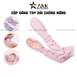 Cặp Găng Tay Dài Chống Nắng - Bao Tay Dài Vải Kim Cương Mềm Mịn - GTCN03