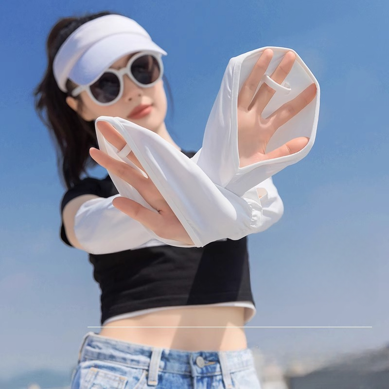 26431_6_20250611110903-2.png Cặp Găng Tay Dài Chống Nắng - Bao Tay Dài Vải Kim Cương Mềm Mịn - GTCN03