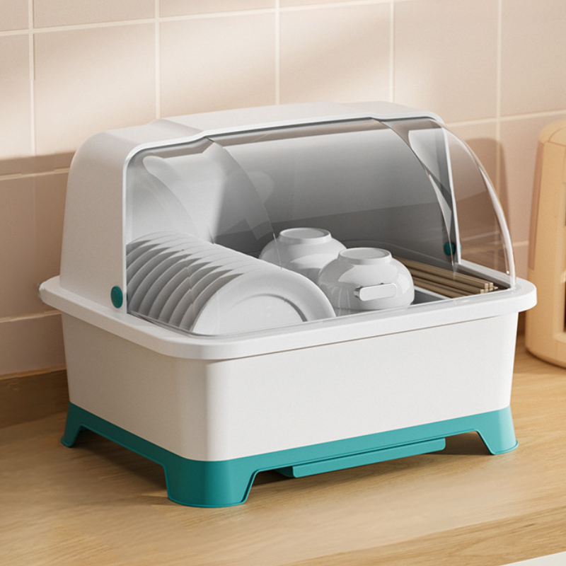 26432_7_20250611113312-1.png Kệ Úp Chén Đĩa Có Khay Hứng Nước & Nắp Đậy Ngăn Bụi - Rổ Úp Bát Nhựa Cao Cấp - RUC02