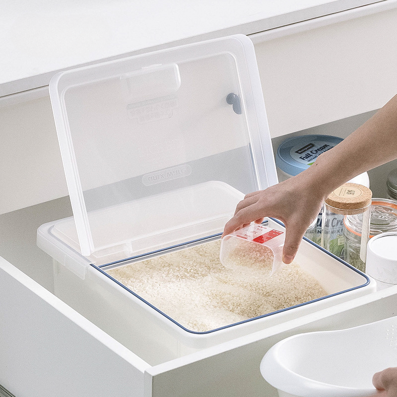 26433_3_20250611115040-2.png Thùng Đựng Gạo Inochi 12Kg - Thùng Đựng Gạo Chống Côn Trùng Bụi Bẩn Kèm Cốc - TDG02