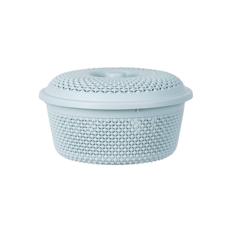 26435_6_20250611124840-1.png Rổ Nhựa Nắp Tròn Chấm Bi Hokori Có Nắp Chắn Bụi - Rổ Tròn Rửa Trái Cây Rau Củ - RCDRC02