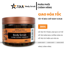 Tẩy Tế Bào Chết Body Scrub Quế Hồi Cà Phê 380g - Hỗ Trợ làm Sạch Tế Bào Da Giúp Da Chắc Khỏe - TTBBS