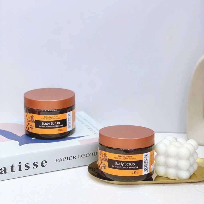 Tẩy Tế Bào Chết Body Scrub Quế Hồi Cà Phê 380g - Hỗ Trợ làm Sạch Tế Bào Da Giúp Da Chắc Khỏe Tẩy Tế Bào Chết Body Scrub Quế Hồi Cà Phê 380g - Hỗ Trợ làm Sạch Tế Bào Da Giúp Da Chắc Khỏe