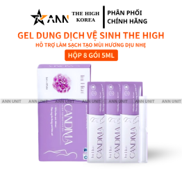 Gel Dung Dịch Vệ Sinh Phụ Nữ Candima The High Hộp 8 Gói 5ML - Dung Dịch Vệ Sinh The High - 8938524466984